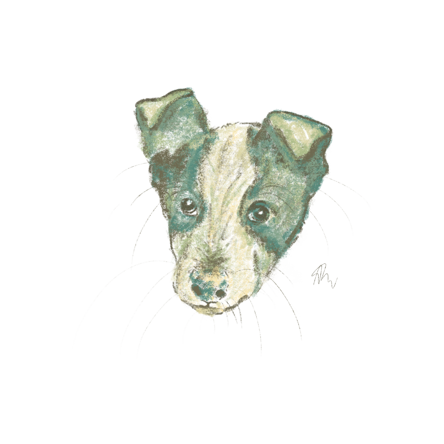 Custom pet portrait